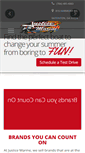 Mobile Screenshot of justicemarine.com