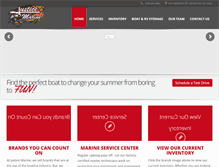 Tablet Screenshot of justicemarine.com